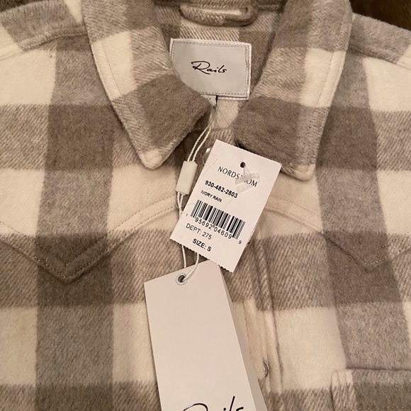 Rails Tripp Check Shacket - Picture 3 of 7